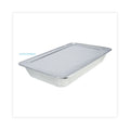 Boardwalk Aluminum Steam Table Pans, Full-Size Deep, 3.19" Deep, 12.81 x 20.75, 50/Carton