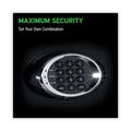 Sentry EF4738E Safe, 4.71 cu ft, 21.7w x 19d x 37.7h, Black