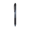 Pentel EnerGel-X Gel Pen, Retractable, Medium 0.7 mm, Black Ink, Black Barrel, Dozen