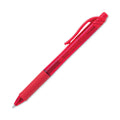Pentel EnerGel-X Gel Pen, Retractable, Medium 0.7 mm, Red Ink, Red Barrel, Dozen