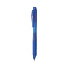 Pentel EnerGel-X Gel Pen, Retractable, Medium 0.7 mm, Blue Ink, Blue Barrel, Dozen