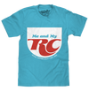 RC Cola Me and My RC Royal Crown Soda T-Shirt - Aqua Blue