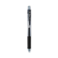 Pentel EnerGel-X Gel Pen, Retractable, Fine 0.5 mm Needle Tip, Black Ink, Black Barrel, Dozen