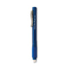Pentel Clic Eraser Grip Eraser, For Pencil Marks, White Eraser, Blue Barrel