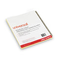 Universal Insertable Tab Index, 8-Tab, 11 x 8.5, Buff, Clear Tabs, 6 Sets