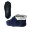 Silvert s Men’s & Women’s Extra Wide Soft Fleece Diabetic Bootie Slippers For Seniors M Navy by Pasteur Pharmacy