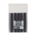 C-Line HOL-DEX Magnetic Shelf/Bin Label Holders, Side Load, 1 x 6, Clear, 10/Box