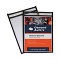 C-Line Shop Ticket Holders, Stitched, Both Sides Clear, 50 Sheets, 6 x 9, 25/Box