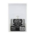 C-Line Wire Rack Shelf Tag, Side Load, 3.5 x 1.5, White, 10/Pack