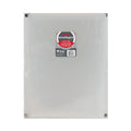 C-Line Zip 'N Go Reusable Envelope with Outer Pocket, 1" Capacity, 2 Sections, 10 x 13, Clear, 3/Pack