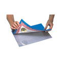 C-Line Cleer Adheer Self-Adhesive Laminating Film, 2 mil, 9" x 12", Non-Glare Clear, 50/Box