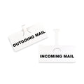 C-Line Wire Rack Shelf Tag, Side Load, 3.5 x 1.5, White, 10/Pack
