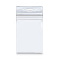 Advantus Resealable ID Badge Holders, Vertical, Frosted 3.68" x 5" Holder, 2.62" x 3.75" Insert, 50/Pack