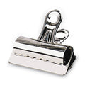 X-ACTO Bulldog Clips, Jumbo, Nickel, 12/Box
