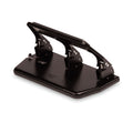 Master 30-Sheet Heavy-Duty Three-Hole Punch with Gel Padded Handle, 9/32" Holes, Black