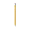 Universal #2 Pre-Sharpened Woodcase Pencil, HB (#2), Black Lead, Yellow Barrel, 24/Pack