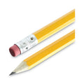 Universal #2 Pre-Sharpened Woodcase Pencil, HB (#2), Black Lead, Yellow Barrel, 24/Pack