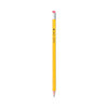Universal #2 Pre-Sharpened Woodcase Pencil, HB (#2), Black Lead, Yellow Barrel, 72/Pack