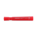 Universal Chisel Tip Permanent Marker, Broad Chisel Tip, Red, Dozen