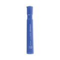 Universal Chisel Tip Permanent Marker, Broad Chisel Tip, Blue, Dozen