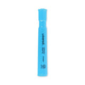 Universal Desk Highlighters, Fluorescent Blue Ink, Chisel Tip, Blue Barrel, Dozen
