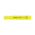 Universal Desk Highlighter Value Pack, Fluorescent Yellow Ink, Chisel Tip, Yellow Barrel, 36/Pack