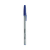 Universal Ballpoint Pen Value Pack, Stick, Medium 1 mm, Blue Ink, Gray Barrel, 60/Pack