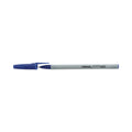 Universal Ballpoint Pen Value Pack, Stick, Medium 1 mm, Blue Ink, Gray Barrel, 60/Pack