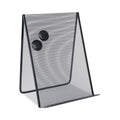 Universal Metal Mesh Document Holder Free Standing, 35 Sheet Capacity, Metal, Black