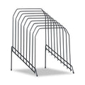 Universal Wire Tiered File Sorter, 8 Sections, Letter to Legal Size Files, 8" x 10.5" x 12.5", Black