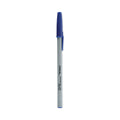 Universal Ballpoint Pen, Stick, Fine 0.7 mm, Blue Ink, Gray Barrel, Dozen