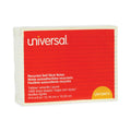 Universal Recycled Self-Stick Note Pads, Note Ruled, 4" x 6", Yellow, 100 Sheets/Pad, 12 Pads/Pack
