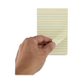 Universal Recycled Self-Stick Note Pads, Note Ruled, 4" x 6", Yellow, 100 Sheets/Pad, 12 Pads/Pack