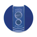 Staedtler Handheld Manual Double-Hole Plastic Sharpener, 1.57 x 1.65 x 2.2, Blue/Silver, 6/Box