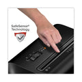 Fellowes Powershred LX65 Cross-Cut Shredder, 10 Manual Sheet Capacity