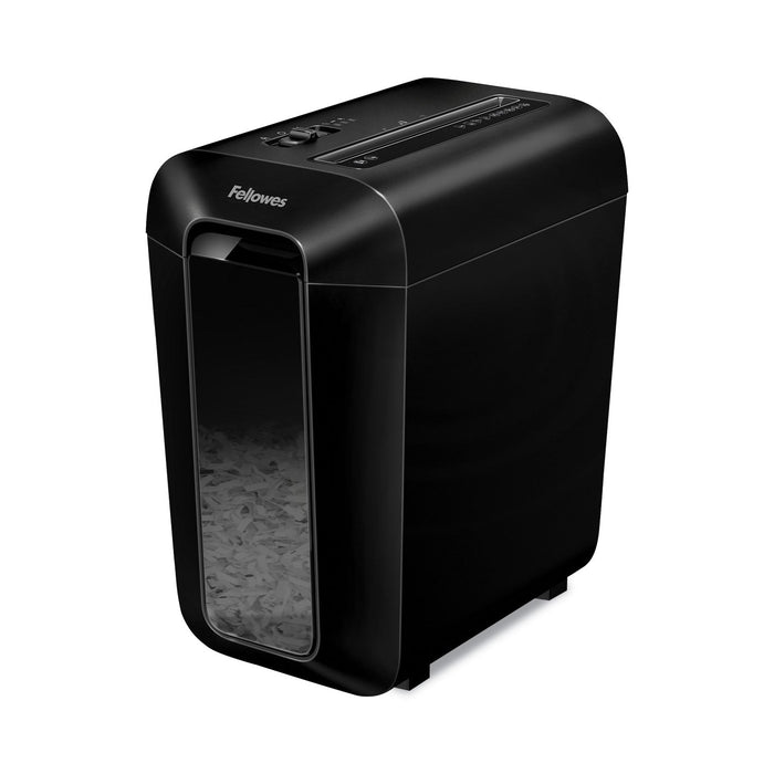 Fellowes Powershred LX65 Cross-Cut Shredder, 10 Manual Sheet Capacity