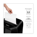 Fellowes Powershred LX85 Cross-Cut Shredder, 12 Manual Sheet Capacity