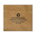 Prime Time Packaging Kraft Paper Bags, 1/7th BBL 12 x 7 x 14, Natural, 300/Bundle