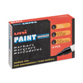uni Permanent Marker, Medium Bullet Tip, Black