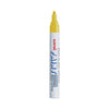 uni Permanent Marker, Medium Bullet Tip, Yellow