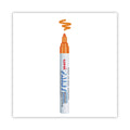 uni Permanent Marker, Medium Bullet Tip, Orange