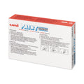 uni Permanent Marker, Medium Bullet Tip, White