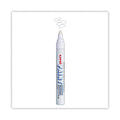 uni Permanent Marker, Medium Bullet Tip, White