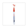uni Permanent Marker, Fine Bullet Tip, Red