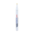 uni Permanent Marker, Fine Bullet Tip, White