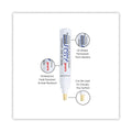 uni Permanent Marker, Broad Chisel Tip, White