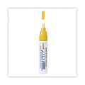 uni Permanent Marker, Broad Chisel Tip, Yellow