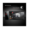 Sentry Electronic Lock Security Safe, 1 cu ft, 16.94w x 14.56d x 8.88h, Black