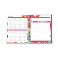 Blue Sky Mahalo Academic Year Create-Your-Own Cover Weekly/Monthly Planner, Floral Artwork, 11 x 8.5, 12-Month (July-June): 2022-2023