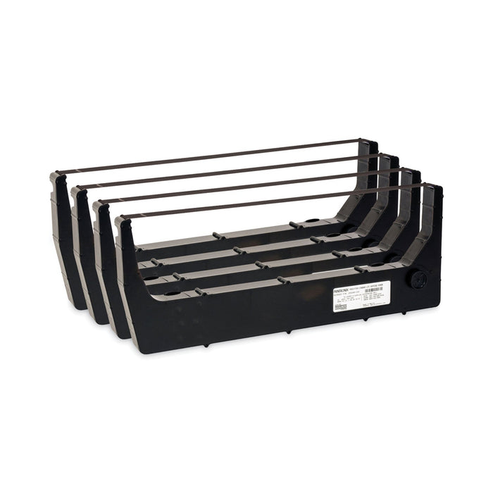 TallyGenicom 255661402 Ribbon, Black, 4/Pack